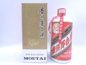 [1 jpy ]~ China sake ... pcs sake KWEICHOW MOUTAImao Thai sake heaven woman label 966g 500ml 38% old sake not yet . plug box C104341