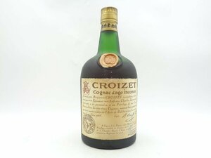 CROIZET Ｄ’AGE INCONNU クロアーゼ アージュ アンコニュ コニャック ブランデー 未開封 古酒 700ml X263952