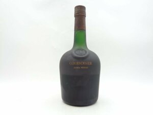 【1円】～ COURVOISIER EXTRA VIEILLE クルボアジェ エクストラ ヴィエイユ コニャック ブランデー 未開栓 古酒 ※ラベル無し X264916