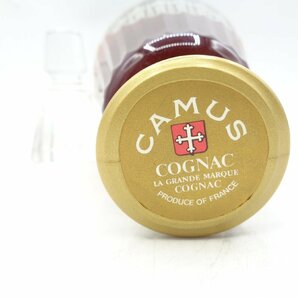 CAMUS カミュ バカラ クリスタル デキャンタ カラフェ コニャック ブランデー 箱入 替栓 未開封 古酒 X261630の画像9