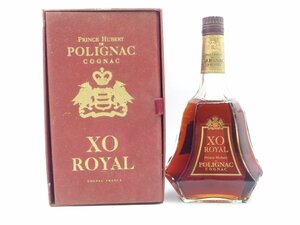 PRINCE HUBERT de POLIGNAC XO ROYAL プリンス ユベール ポリニャック ロイヤル コニャック ブランデー 700ml 古酒 箱入 未開栓 X264201