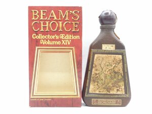 BEAM'S CHOICE 8年 Collector's Edition Volume XIV ビームス チョイス コレクターズ エディション バーボン ウイスキー 箱入 750ml P29322