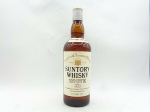 SUNTORY WHISKY WHITE サントリー ウイスキー ホワイト 640ml 40% 国産 古酒 未開栓 X265103