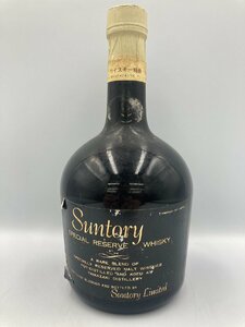 ST【同梱不可】サントリー リザーブ 白キャップフィルム 700ml 40% 1309g 未開栓 古酒 Z042311