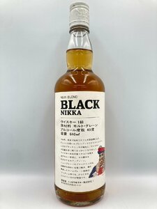 ST【同梱不可】NIKKA BLACK ニッカブラック 640ml 40% 未開栓 古酒 Z041873