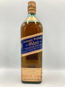 ST【同梱不可】Johnnie Walker ジョニーウォーカー ブルーラベル オールデスト 750ml 43% 未開栓 古酒 Z046117