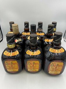 ST【同梱不可】オールドパー 10本セット 1L×3　750ml×7 特級あり 未開栓 古酒 Z033985