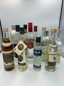 ST【同梱不可】1円スタート！ ウォッカ 12本セット 未開栓 古酒 Z023546