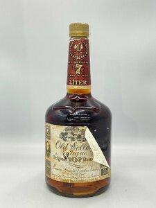 ST【同梱不可】※ラベル注意 Old Weller オールド ウェラー 7年 1000ml 53% 未開栓 古酒 Z044582