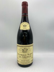 ST【同梱不可】 シャンボール・ミュジニー・レ・ザムルーズ 2001 赤ワイン 750ml 13.5% 未開栓 古酒 Z044831