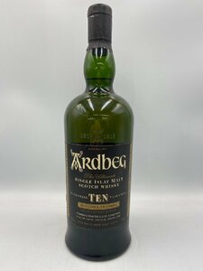 ST【同梱不可】 Ardbeg TEN アードベック 10年 ノンチルフィルタード 1L 46% 未開栓 古酒 Z034623