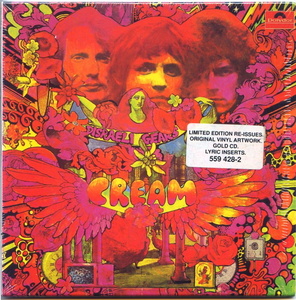 紙ジャケ / 独盤 / Cream / Disraeli Gears / Gold Disc / Polydor 559 428-2 / Limited Edition