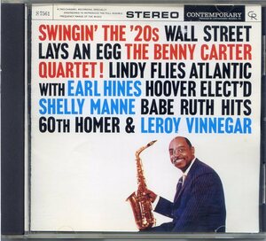 The Benny Carter / Swingin The 20s / VICJ-2189 / 20 bit K2 / ジャケ難有