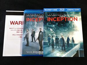 インセプション Blu-ray & DVDセット プレミアムBOX (初回限定生産)　中古　 レオナルド ディカプリオ