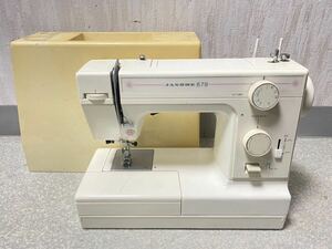 [ Junk ] электрический швейная машина Janome швейная машина 679 JANOME рукоделие ручная работа MODEL швейная машина 