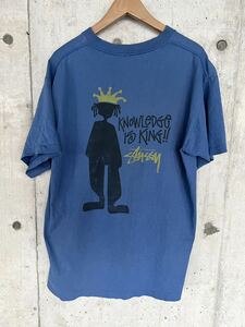 激レア スペシャル 80’s USA製 OLD STUSSY 黒タグ ステューシー シャドーマン Tシャツ XL ビンテージ vintage 初期