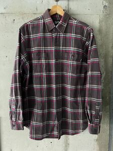 激レア スペシャル 90’s OLD STUSSY 黒タグ ステューシー チェック柄 ネルシャツ 紺タグ 80’s Tシャツ