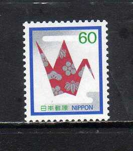 193161 Japan 1982 year normal ..60 jpy . crane unused NH