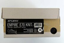 送料無料1★OUTLET★GIRO★ジロ Empire E70 Knit シューズ size:EUR/39 (換算値 25cm) ブラック/チャコールヘザー_画像2