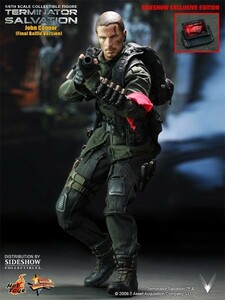 ホットトイズ ムービー・マスターピース ターミネーター4 1/6 ジョン・コナー（VS ハイドロボット)サイドショウ限定Ver. ／HOT TOYS 