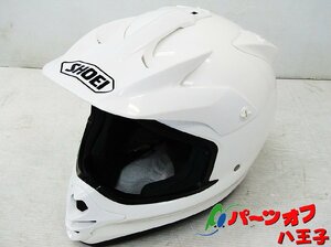 中古現状 SHOEI ★ サイズL 59cm VFX-DT オフロードヘルメット ホワイト モトクロス エンデューロ ショウエイ ショーエイ