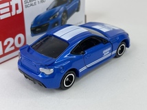 トミカ 120 SUBARU BRZ M.BL/「JMAC Kansai」2本ライン 白色タンポ JMAC KANSAI特注_画像6