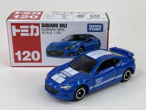 トミカ 120 SUBARU BRZ M.BL/「JMAC Kansai」2本ライン 白色タンポ JMAC KANSAI特注