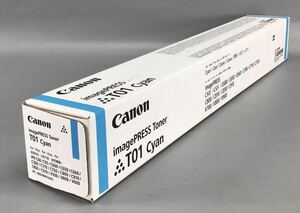 【送料無料】 Canon キャノン 純正 imagePRESS Toner トナー T01 シアン 【未開封】 ＃K