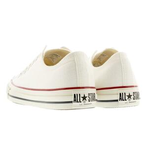 コンバース オールスター US カラーズ OX 25cm ホワイト CONVERSE ALL STAR US COLORS OX キャンバス スニーカー 白 ②の画像3