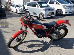 福島県発!! ホンダ TLR200 MD09 ジャンク品 部品取り車に 中古 売切!!