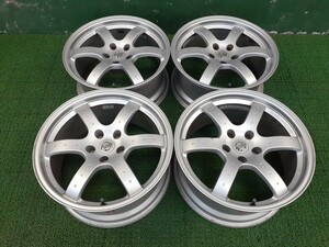 日産純正オプション!! フェアレディZ等に 18×8J+30 8.5J+33 4本セット 中古 売切!! 