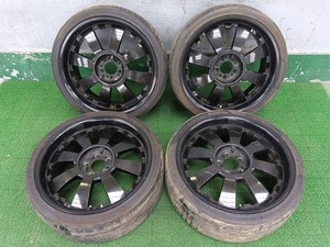 DeMODA Conceptホイール!! 20x8.5J +43 夏タイヤ付き 245/35 4本セット 中古 売切!!