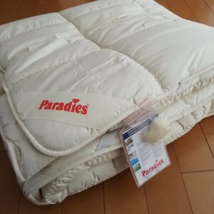 Ограниченное количество [двойной размер] Новые Нишикава Парадии/Палади Хороший сон освежающий шерстяной подушку Баден Баден сделан в Германии 2,8 кг