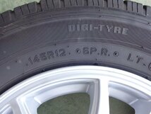 軽トラ　軽バン　12×4.0J　145R12-6PRダンロップ　8分山_画像3