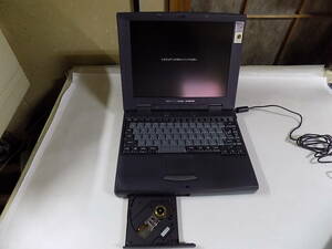PC98 ноутбук NEC PC-9821NW150 рабочий товар Junk 