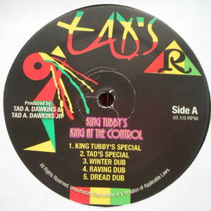 King Tubby King At The Control Tad's Record の画像3