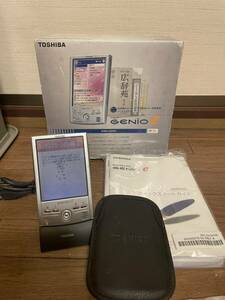 Pocket PC Toshiba TOSHIBA GENIO e550GD accessory equipping original box attaching 