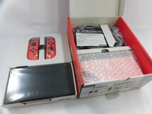 ニンテンドースイッチ 有機EL マリオレッド シリアルナンバー6ケタゾロ目 未使用品_画像3