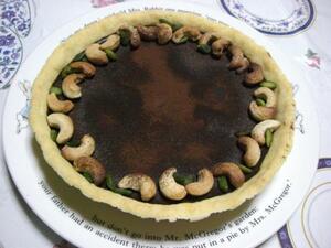 [K'S]** chocolate banana tart **18 centimeter 