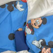 90s USA製 ナイロン スタジャン Disney ディズニー mickey ミッキー 全面プリント 古着 ジャケット_画像8