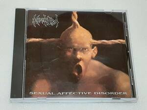 KONKHRA/SEXUAL AFFECTIVE DISORDER 輸入盤CD デンマーク DEATH METAL 93年1st