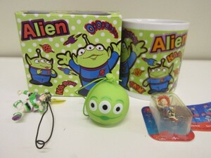 TOY STORY キャラクター エイリアン ミニブリスターコレクション ジェシー YUJIN フィギュア マグカップ カップ 食器 陶器 4点セット 新品