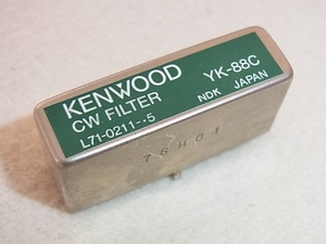 KENWOOD ケンウッド YK-88C CWフィルター TS-440等用 中古品