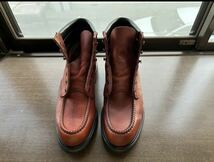 ビンテージ RED WING 204 スーパーソール プリント羽タグ 9.5A 27.5インチ　04051_画像2