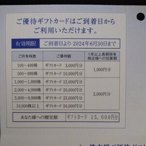 ■エディオン　株主優待　１５，０００円分■最新