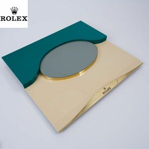 希少 非売品 ROLEX ロレックス プレート 時計置き 台座 飾り台 ロゴ入り 販促 店舗 インテリア コレクション H5499