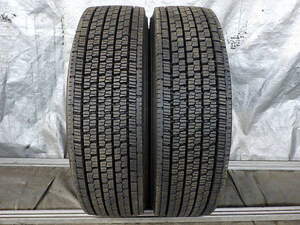 UT2207-再生 NNG 220 265/70R19.5 140/138J 未走行再生 2本セット スタッドレスタイヤ