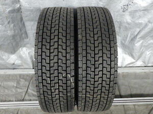 UT2658-YTR 903ZW 245/70R19.5 136/134J 中古再生 9分山 2本セット スタッドレスタイヤ