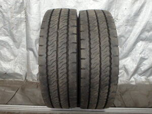 UT2066-ブリヂストン G623 245/70R19.5 136/134J 中古 8分山 2本セット サマータイヤ 2019年製