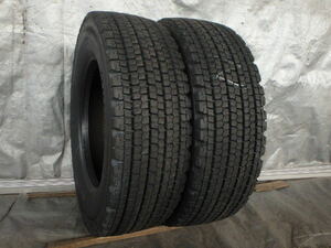 UT1454-BRM W900 245/70R19.5 136/134J 中古再生 2本セット スタッドレスタイヤ